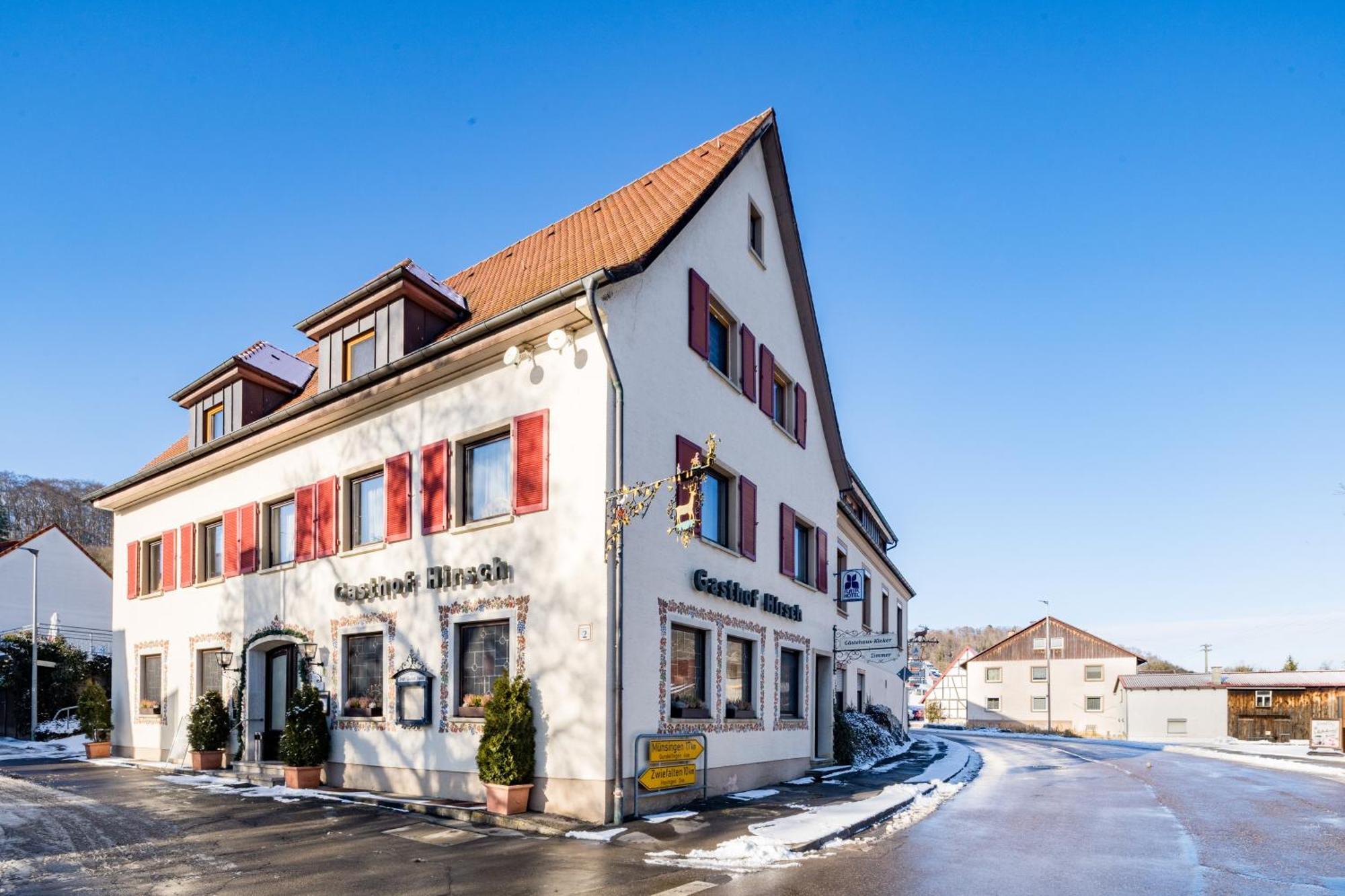 Flair Hotel Gasthof Zum Hirsch Hayingen Exterior foto