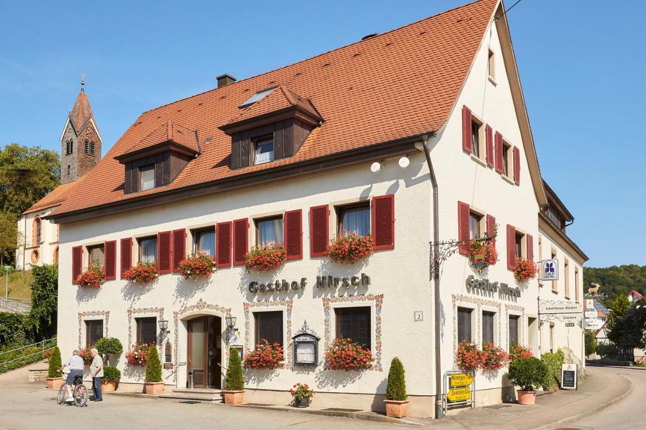Flair Hotel Gasthof Zum Hirsch Hayingen Exterior foto
